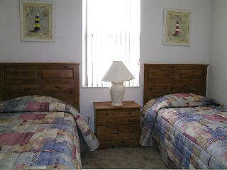 Orlando villa rental - Two Twin Size Bedrooms
